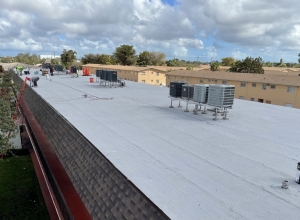 commercial flat roof 