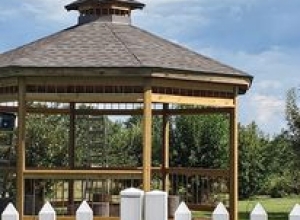 Gazebo build and roof 