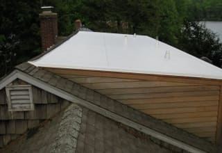 IB PVC Shed Dormer Low Slope Roof - Newton, MA
