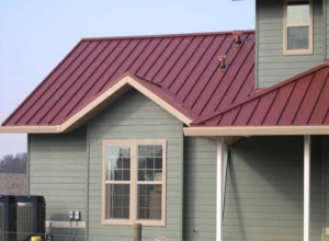 metal roof installation