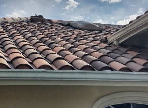 Tile roofing