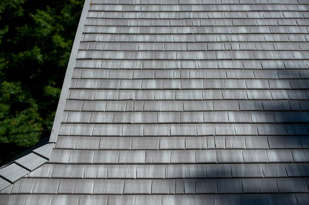 metal roofing that looks like shake shingles