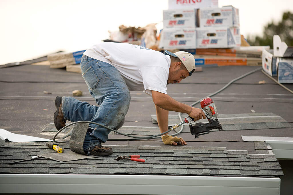 Properly Nail Roofing Shingles