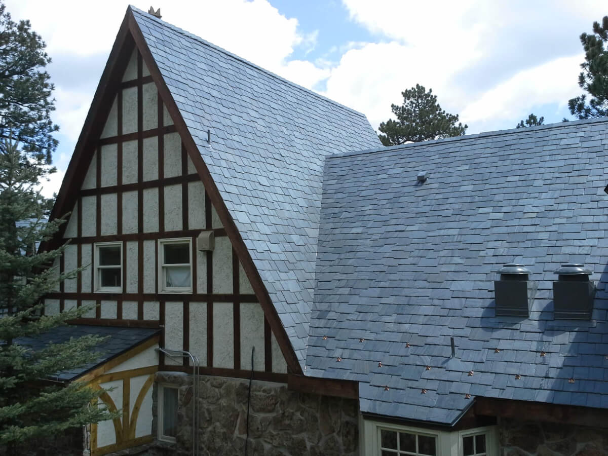 Slate Roof On a Tudor Style home  RoofCalcorg